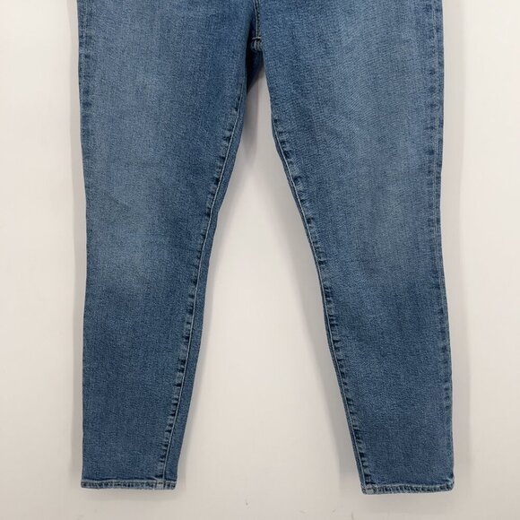 AGOLDE Pinch Waist High Rise Jeans Size 30 Blue Denim - Picture 3 of 12